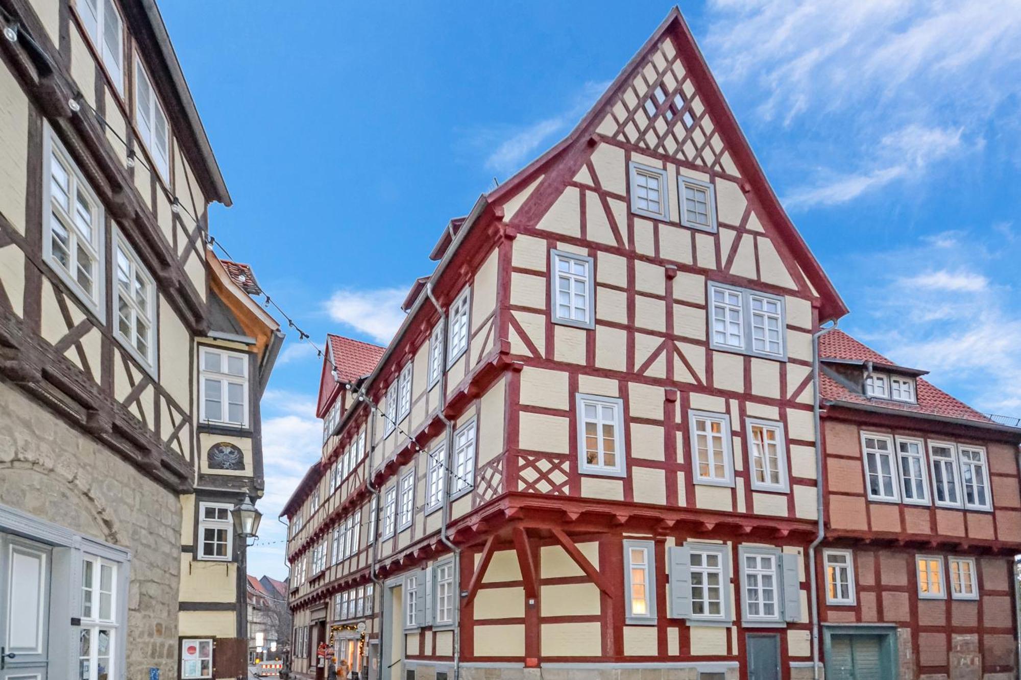 Fewo Lange Gasse 4 - 2 Obergeschoss Inkl Parkplatz Quedlinbourg Extérieur photo